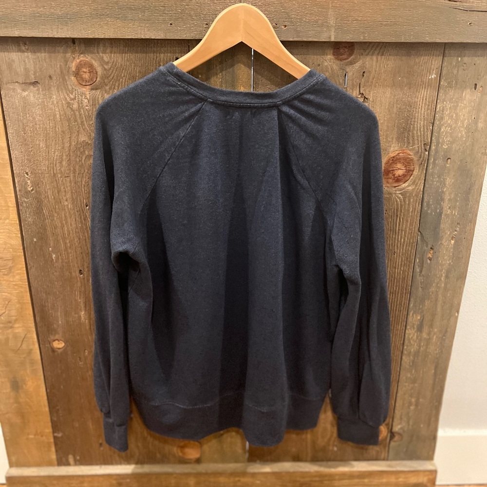 Sunday x Evereve Navy Sweatshirt Small - Picture 4 of 4